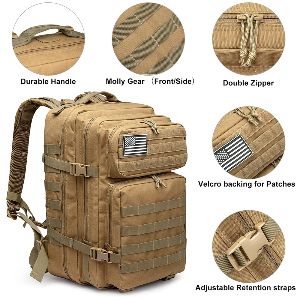 Plecak Taktyczny 45L Męski Ple – Rucksack Military Style recenzja i cena