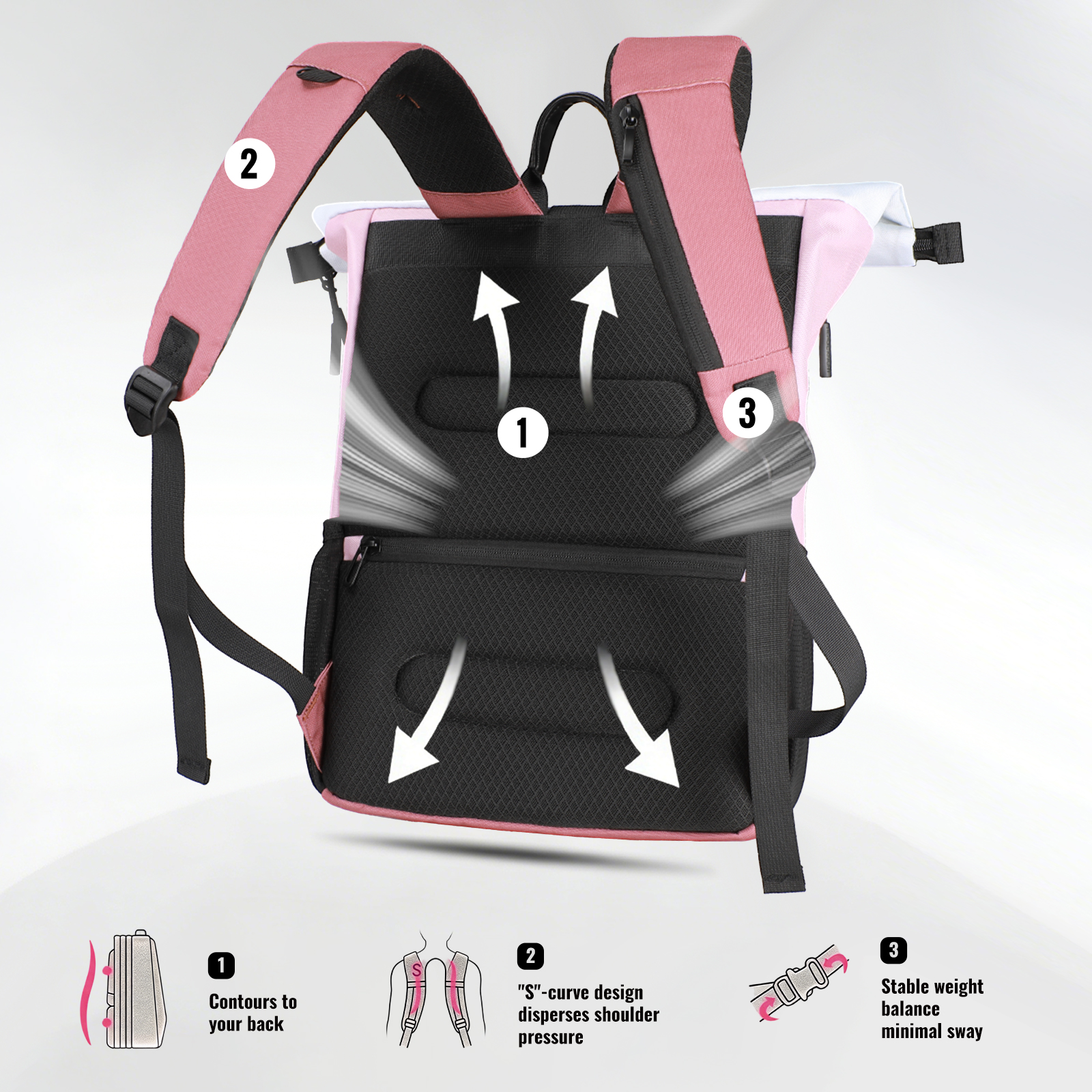 Plecak Podróżny Heroic Knight, – Travel Backpack Anti Theft recenzja i cena