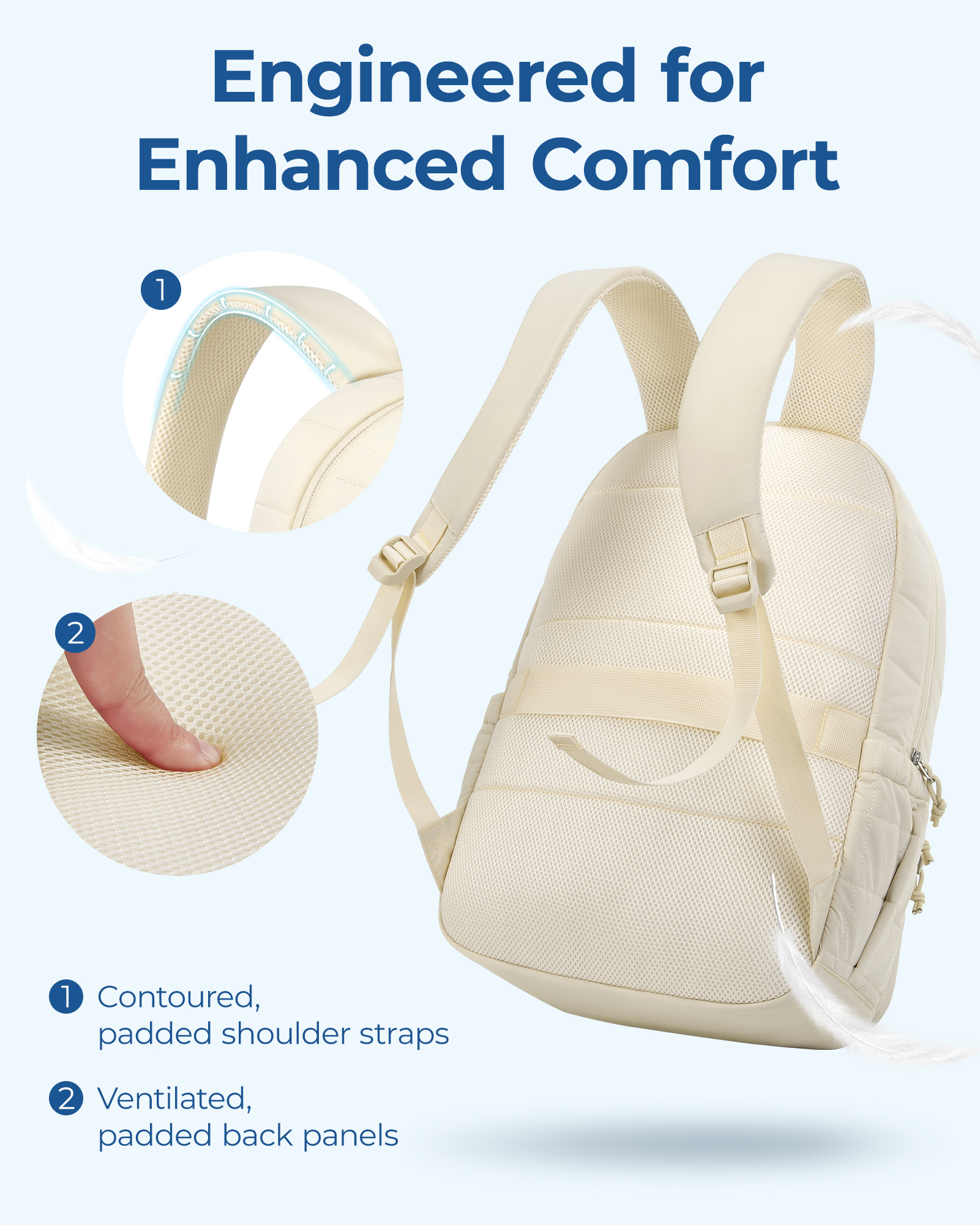 BAGSMART Torby na laptopa Plec – Laptop Backpack 15.6 recenzja i cena